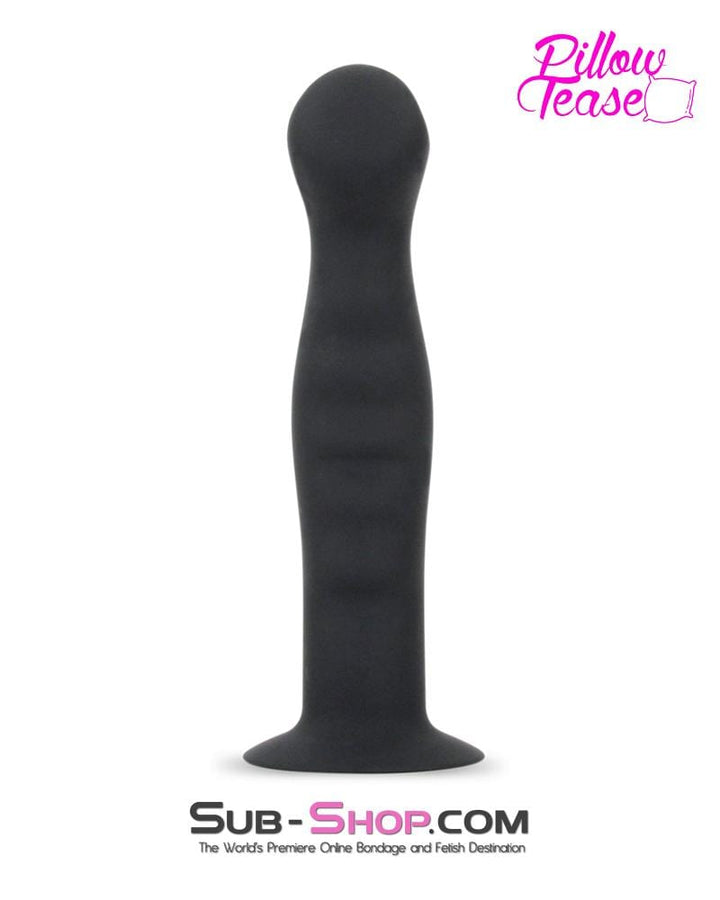 0359E      Small Ripple Silicone Pegging Dildo Dildo   , Sub-Shop.com Bondage and Fetish Superstore