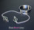 3613HS    Erotic Enslavement Stainless Steel Bondage Collar with Clover Clamps Collar & Clamps   , Sub-Shop.com Bondage and Fetish Superstore