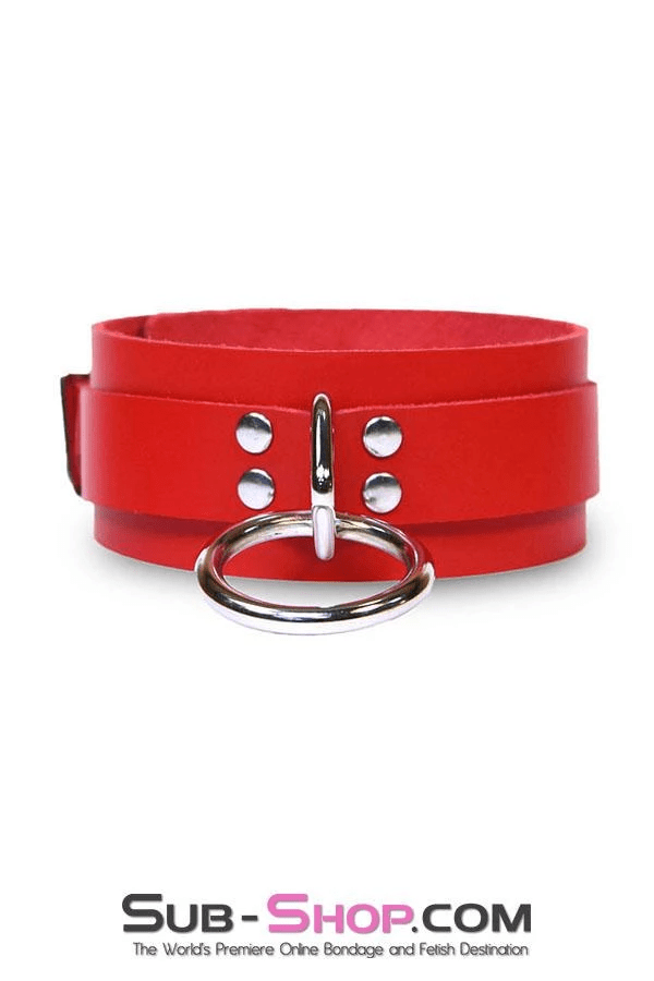 3669A      Lust Cuffs Locking Collar Collar   , Sub-Shop.com Bondage and Fetish Superstore