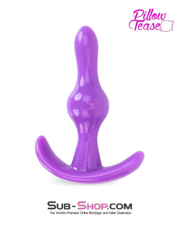 3701M      Purple Mini Ripple Anal Pleasures Beginner's Butt Plug - LAST CHANCE - Final Closeout! MEGA Deal   , Sub-Shop.com Bondage and Fetish Superstore