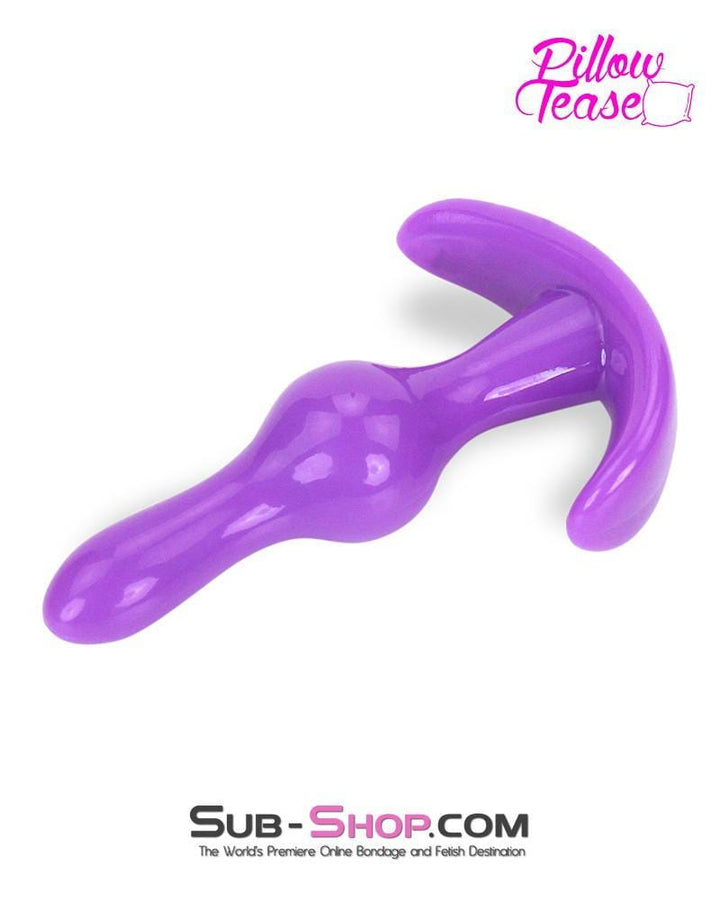3701M      Purple Mini Ripple Anal Pleasures Beginner's Butt Plug - LAST CHANCE - Final Closeout! MEGA Deal   , Sub-Shop.com Bondage and Fetish Superstore
