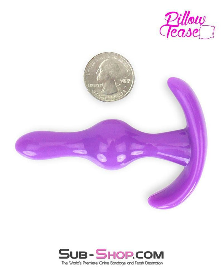 3701M      Purple Mini Ripple Anal Pleasures Beginner's Butt Plug - LAST CHANCE - Final Closeout! MEGA Deal   , Sub-Shop.com Bondage and Fetish Superstore
