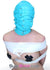 3708RS      Please Sir Diamond Blue Locking Hood with Removable Penis Gag and Blindfold Hoods   , Sub-Shop.com Bondage and Fetish Superstore