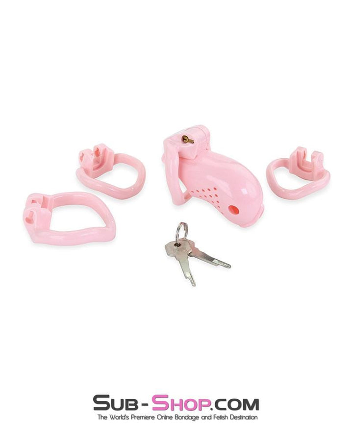 3730M      Little Sissy Teasing Tip Chastity Cock Lock - MEGA Deal MEGA Deal   , Sub-Shop.com Bondage and Fetish Superstore