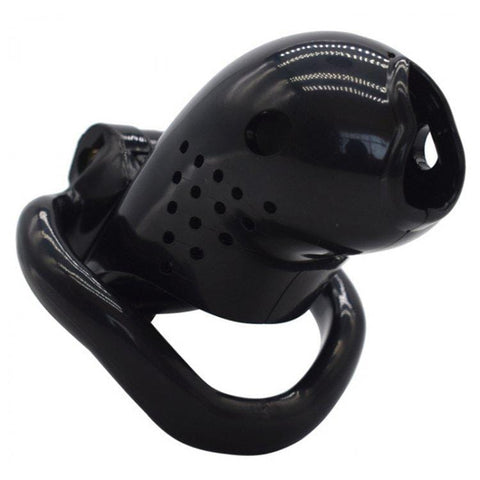 3732M      Just the Tip Black Cock Tease High Security Chastity Cock Lock Chastity   , Sub-Shop.com Bondage and Fetish Superstore