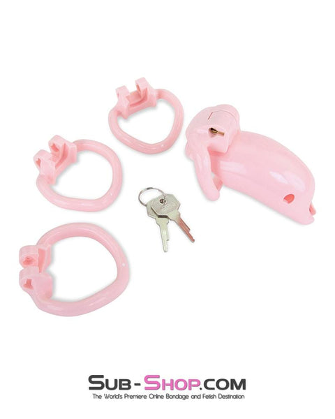 3733M      Bottled Up Sissy Pink High Security Male Chastity Tease and Torment Device - LAST CHANCE - Final Closeout! MEGA Deal   , Sub-Shop.com Bondage and Fetish Superstore