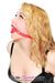 3746RS      Small Red Silicone Locking Breather Ball Gag Gags   , Sub-Shop.com Bondage and Fetish Superstore