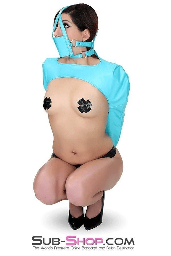 3751RS      <b>BOGO!</b> All Over Open Breast Zippered Armbinder Top Armbinder   , Sub-Shop.com Bondage and Fetish Superstore