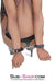 3754RS      Lined Slim Wrist Cuffs with Attached Snap Clip Hardware - LAST CHANCE - Final Closeout! MEGA Deal   , Sub-Shop.com Bondage and Fetish Superstore
