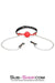 3755RS      Red Silicone Locking Ball Gag and Nipple Clamps Set - LAST CHANCE - Final Closeout! MEGA Deal   , Sub-Shop.com Bondage and Fetish Superstore