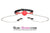 3755RS      Red Silicone Locking Ball Gag and Nipple Clamps Set - LAST CHANCE - Final Closeout! MEGA Deal   , Sub-Shop.com Bondage and Fetish Superstore