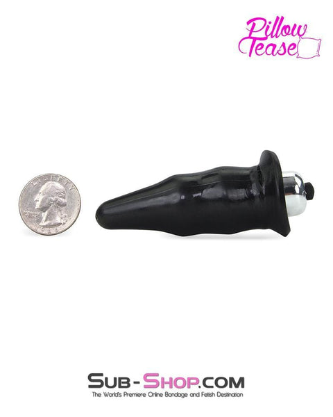 3765S      Vibrating Mini Beginner Butt Plug with Removable Buzzing Bullet - MEGA Deal MEGA Deal   , Sub-Shop.com Bondage and Fetish Superstore