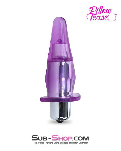 3777S      Vibrating Purple Rocket Mini Beginner Butt Plug with Removable Buzzing Bullet - LAST CHANCE - Final Closeout! MEGA Deal   , Sub-Shop.com Bondage and Fetish Superstore