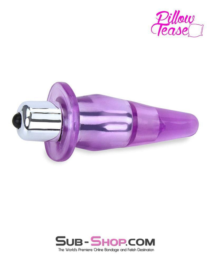 3777S      Vibrating Purple Rocket Mini Beginner Butt Plug with Removable Buzzing Bullet - LAST CHANCE - Final Closeout! MEGA Deal   , Sub-Shop.com Bondage and Fetish Superstore