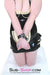 3785A      Locking Leather Handcuffs Wrist and Ankle Bondage   , Sub-Shop.com Bondage and Fetish Superstore