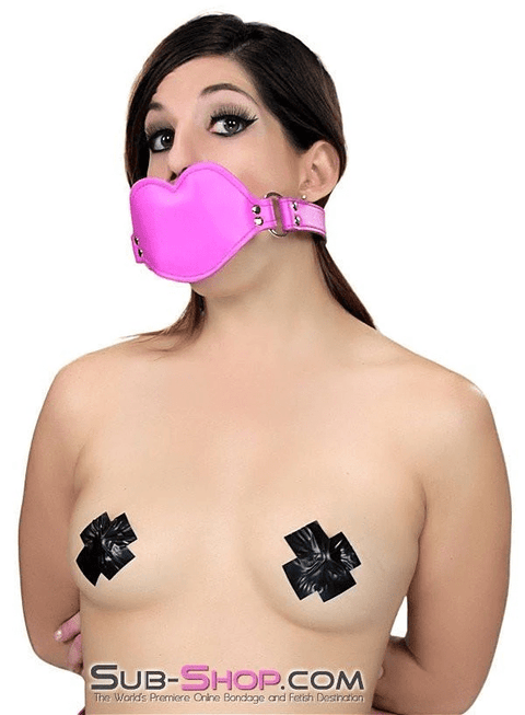 3844RS      Addick-tive Hot Pink Padded Lips Penis Gag Gags   , Sub-Shop.com Bondage and Fetish Superstore