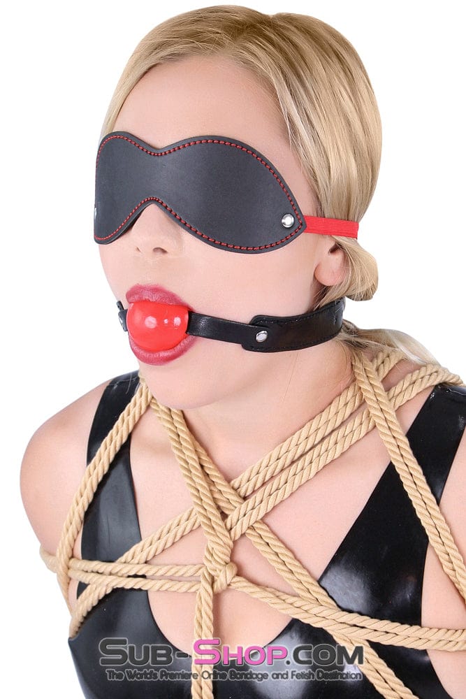 8947DL      <b>BOGO!</b> Bondage Basics Beginner’s Red Rubber Ball Gag Ballgag   , Sub-Shop.com Bondage and Fetish Superstore