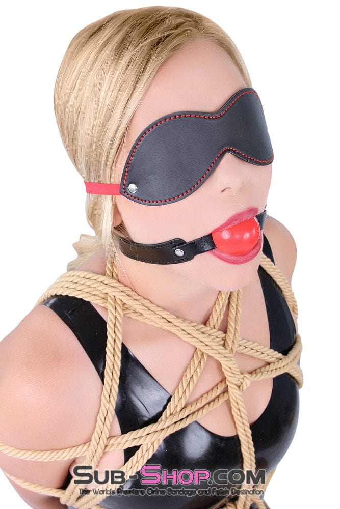 8947DL      <b>BOGO!</b> Bondage Basics Beginner’s Red Rubber Ball Gag Ballgag   , Sub-Shop.com Bondage and Fetish Superstore