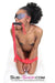 0386RS      Taken By Surprise Elastic Love Mask Blindfold - LAST CHANCE - Final Closeout! MEGA Deal   , Sub-Shop.com Bondage and Fetish Superstore