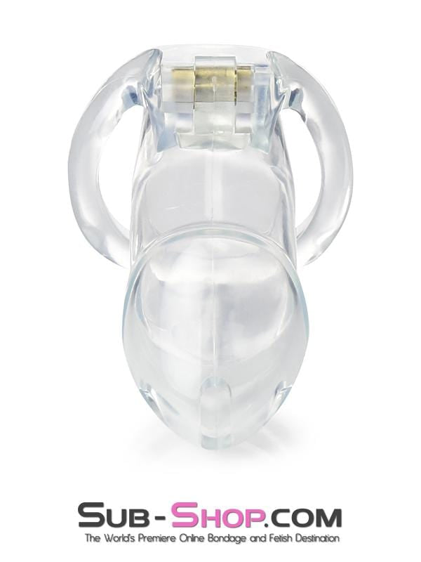 0397AE      Exposed in Chastity High Security Keyed Tumbler Locking Male Chastity with 4 Base Cock Ring Sizes Chastity   , Sub-Shop.com Bondage and Fetish Superstore