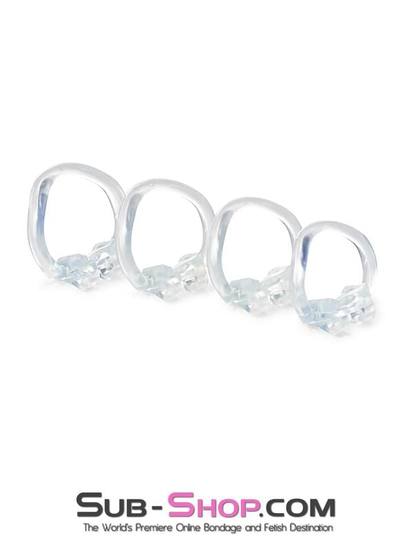 0397AE      Exposed in Chastity High Security Keyed Tumbler Locking Male Chastity with 4 Base Cock Ring Sizes Chastity   , Sub-Shop.com Bondage and Fetish Superstore