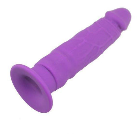 0405M      Purple Softy Real Feel Realistically Shaped Dildo Dildo   , Sub-Shop.com Bondage and Fetish Superstore