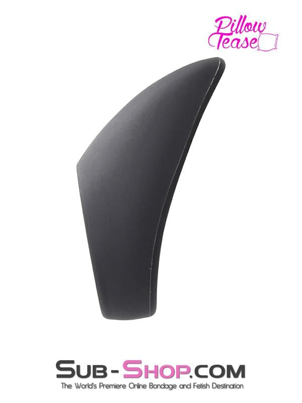 0408RS       Silicone Cock Ring with Teardrop Perineum Massager, 1.75" - LAST CHANCE - Final Closeout! Black Friday Blowout   , Sub-Shop.com Bondage and Fetish Superstore