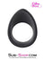 0408RS       Silicone Cock Ring with Teardrop Perineum Massager, 1.75" - LAST CHANCE - Final Closeout! Black Friday Blowout   , Sub-Shop.com Bondage and Fetish Superstore