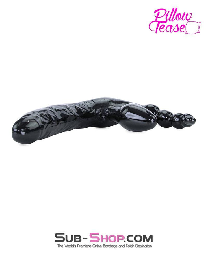 0414E-SIS      Pretty Sissy Bitch Strapless Pegging Strap On Vibrating Dungeon Mistress Dildo with Anal Exciter Sissy   , Sub-Shop.com Bondage and Fetish Superstore