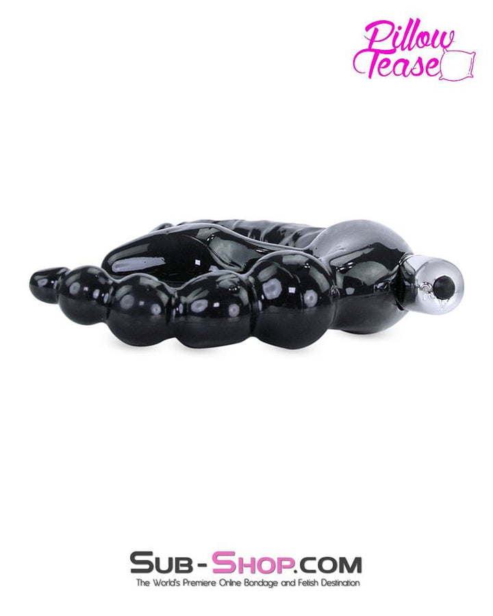 0414E-SIS      Pretty Sissy Bitch Strapless Pegging Strap On Vibrating Dungeon Mistress Dildo with Anal Exciter Sissy   , Sub-Shop.com Bondage and Fetish Superstore