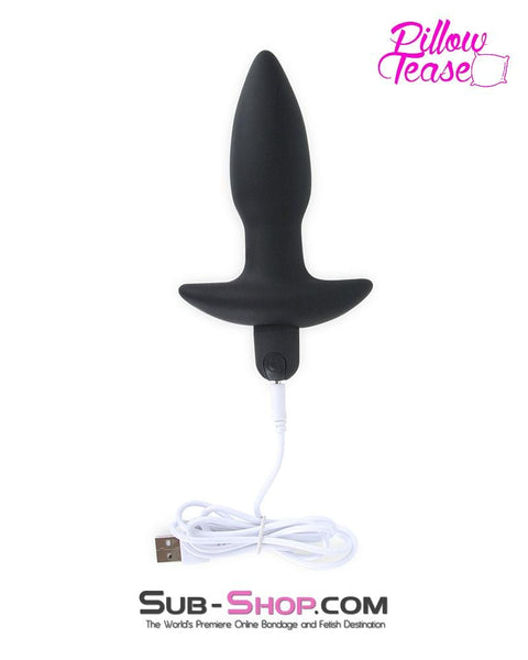 0421E      10 Function Waterproof Silicone Rechargeable Anal Plug - MEGA Deal MEGA Deal   , Sub-Shop.com Bondage and Fetish Superstore