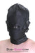 4417HS      Full Bondage Hood with Buckling Blindfold and Gag - LAST CHANCE - Final Closeout! Black Friday Blowout   , Sub-Shop.com Bondage and Fetish Superstore