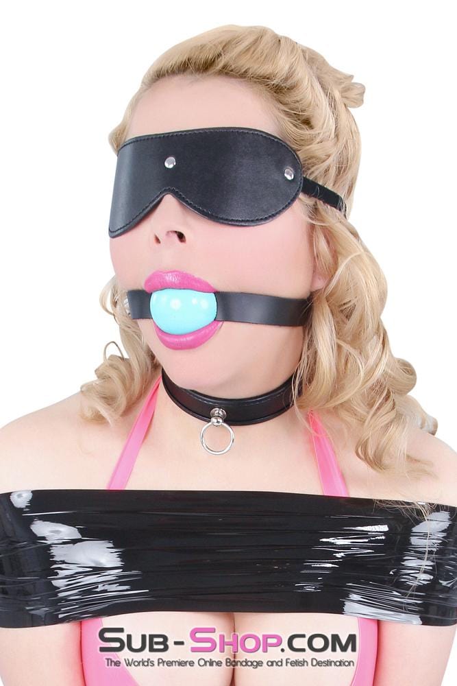4448BD      Blinded By Love Blindfold, Black Blindfold   , Sub-Shop.com Bondage and Fetish Superstore