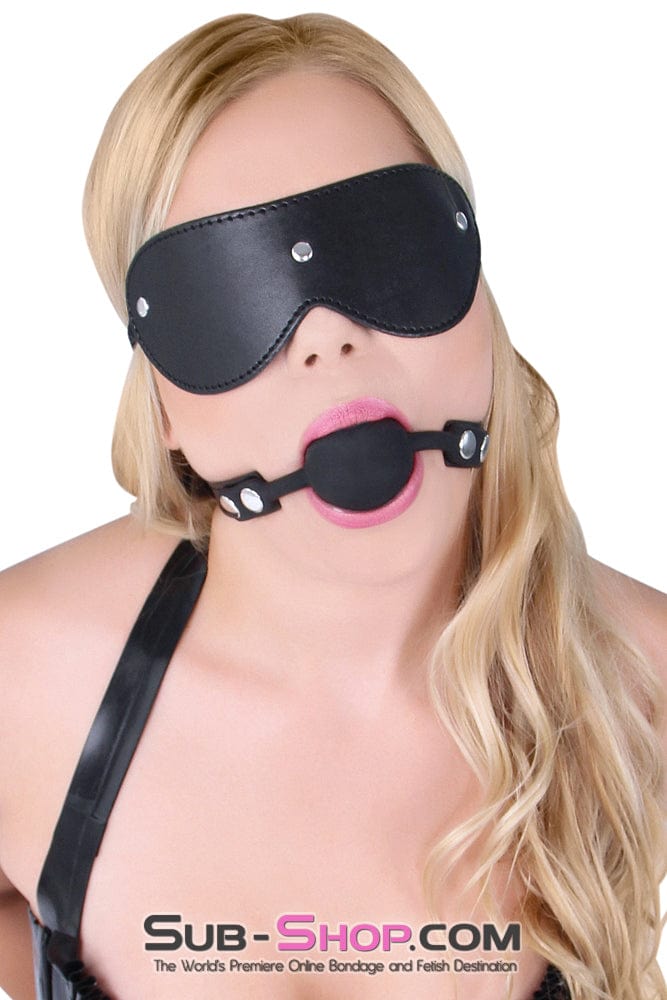 4448BD      Blinded By Love Blindfold, Black Blindfold   , Sub-Shop.com Bondage and Fetish Superstore