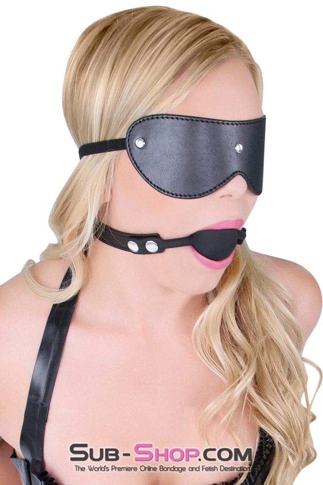 4448BD      Blinded By Love Blindfold, Black Blindfold   , Sub-Shop.com Bondage and Fetish Superstore
