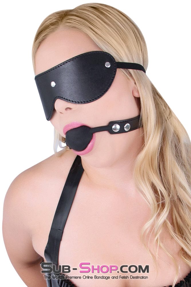 4448BD      Blinded By Love Blindfold, Black Blindfold   , Sub-Shop.com Bondage and Fetish Superstore