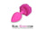 4451M      Somebunny Loves You Pink Powder Puff Bunny Tail, Large Pink Silicone Plug - LAST CHANCE - Final Closeout! MEGA Deal   , Sub-Shop.com Bondage and Fetish Superstore