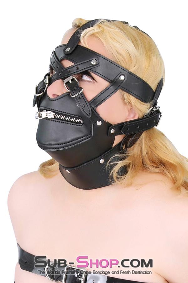 4458BD      Severe Restriction Mask & Posture Trainer Gags   , Sub-Shop.com Bondage and Fetish Superstore