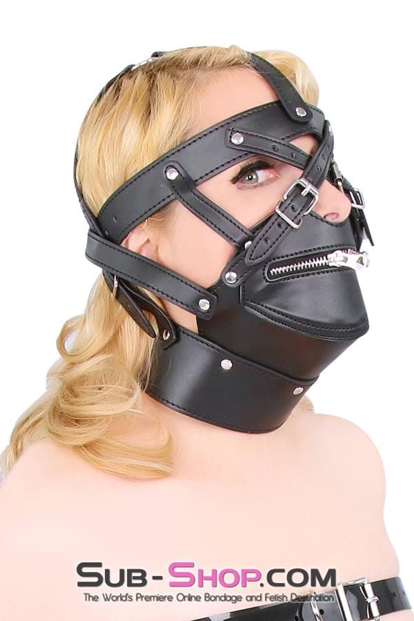 4458BD      Severe Restriction Mask & Posture Trainer Gags   , Sub-Shop.com Bondage and Fetish Superstore