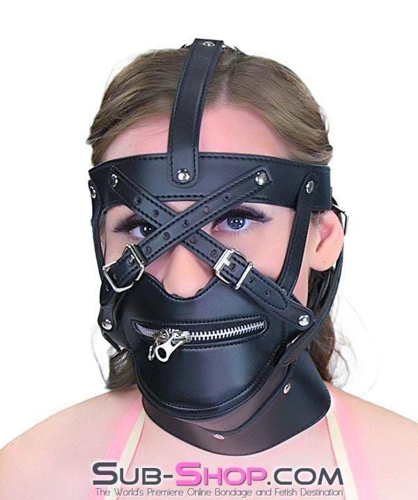 4458BD      Severe Restriction Mask & Posture Trainer Gags   , Sub-Shop.com Bondage and Fetish Superstore