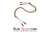 0452M      Gilded Nipples Tweezer Nipple Clamps with Gold Chain Nipple Clamp   , Sub-Shop.com Bondage and Fetish Superstore