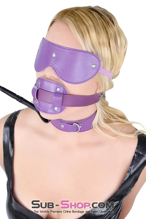4607MQ      Blinded By Love Royal Purple Love Mask Blindfold - LAST CHANCE - Final Closeout! MEGA Deal   , Sub-Shop.com Bondage and Fetish Superstore