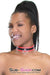 4700RS      Red Trimmed Kitten Collar - LAST CHANCE - Final Closeout! MEGA Deal   , Sub-Shop.com Bondage and Fetish Superstore