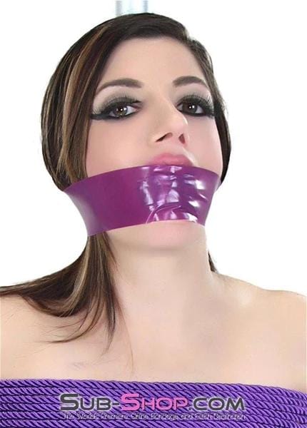 4711A      World's Best Gag Tape, Purple Tape Gags and Wraps   , Sub-Shop.com Bondage and Fetish Superstore