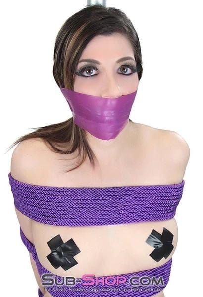 4711A      World's Best Gag Tape, Purple Tape Gags and Wraps   , Sub-Shop.com Bondage and Fetish Superstore