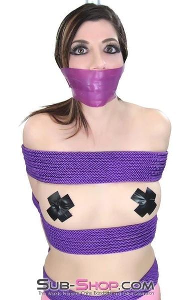 4711A      World's Best Gag Tape, Purple Tape Gags and Wraps   , Sub-Shop.com Bondage and Fetish Superstore
