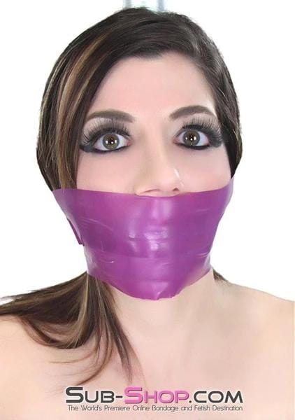 4711A      World's Best Gag Tape, Purple Tape Gags and Wraps   , Sub-Shop.com Bondage and Fetish Superstore