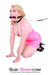 4716RS      Silicone Bit Gag with Leash Reins Set - LAST CHANCE - Final Closeout! MEGA Deal   , Sub-Shop.com Bondage and Fetish Superstore