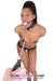 4718RS      Studded Submissive Collar with Leash Set - LAST CHANCE - Final Closeout! MEGA Deal   , Sub-Shop.com Bondage and Fetish Superstore