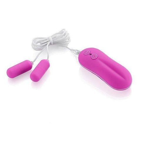 4720M      10 Function Dual Pink Vibrating Soft Touch Bullets - LAST CHANCE - Final Closeout! Black Friday Blowout   , Sub-Shop.com Bondage and Fetish Superstore